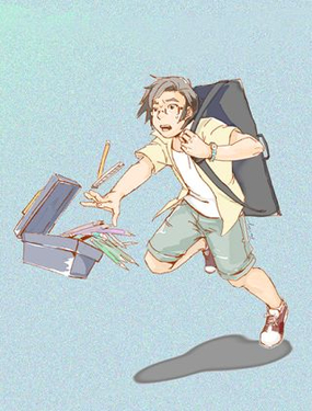 《少年的出逃日记》漫画封面图 - tl漫画